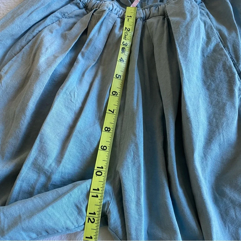 FREE PEOPLE To The Sky Parachute Low-rise Wide Leg Pant in Stormy Weather | XS - Picture 15 of 16